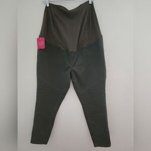 ISABEL Maternity Utility Legging Jeggings Moto Style O